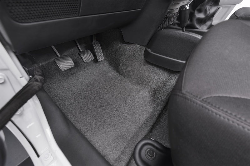 BedRug 07-16 Jeep JK Unlimited 4Dr Front 4pc BedTred Floor Kit (Incl Heat Shields) - BTJK07F4