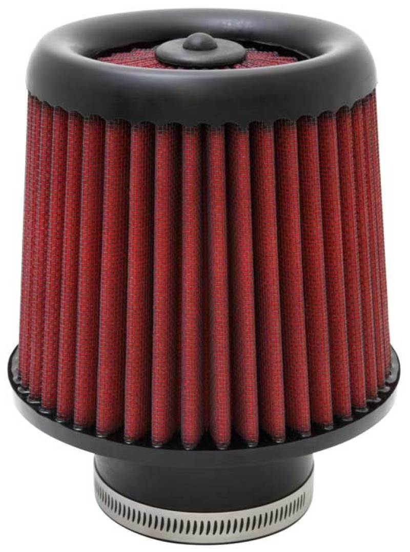 AEM DryFlow Air Filter - Round Tapered 5in Top OD x 6 Base OD x 5.563in H x 3in Flange ID - 21-203D-XK