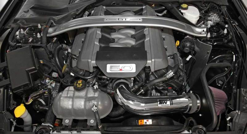 K&N 2015 Ford Mustang GT 5.0L V8 Typhoon Intake Kit - 69-3535TP