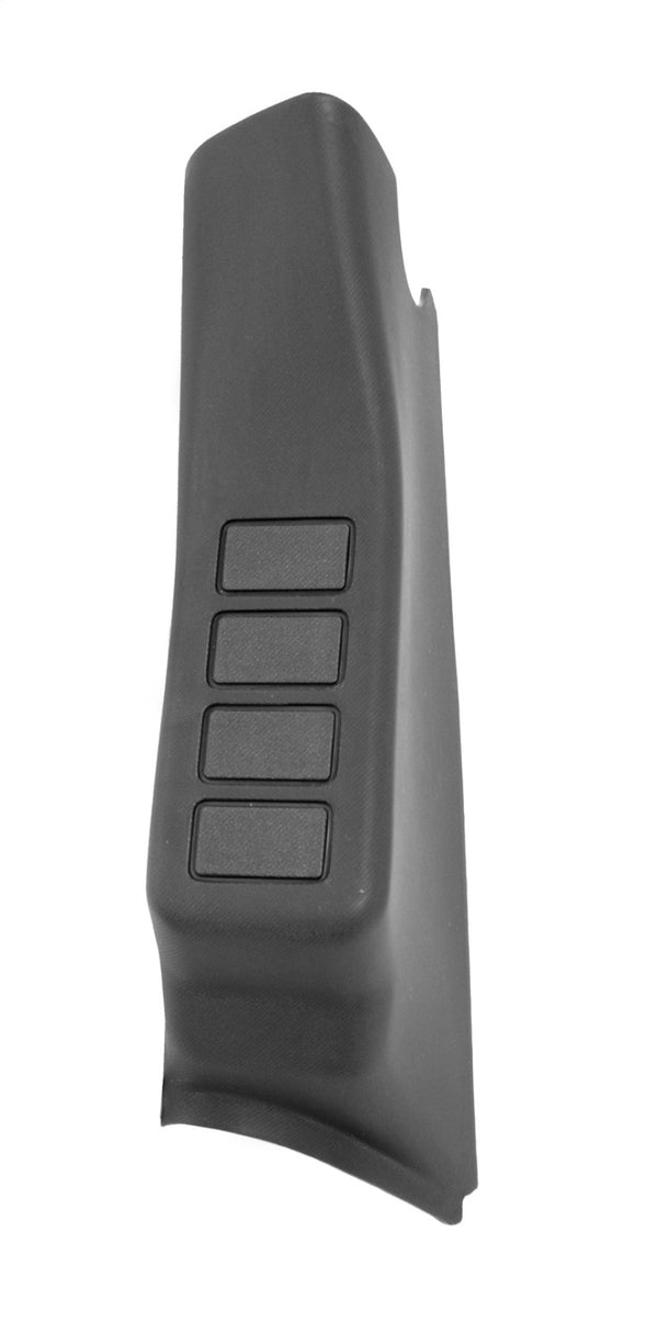 Rugged Ridge A-Pillar 4 Switch Pod Black LHD 11-18 Jeep Wrangler JK - 17235.58 for 2007-2018 Jeep Wrangler - front view
