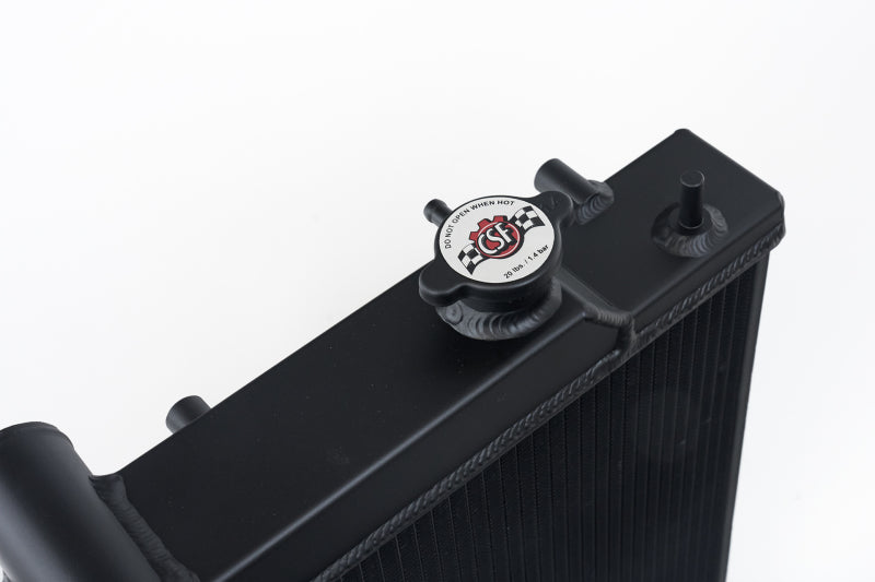 CSF 08-21 Subaru WRX/STI 2-Row 42mm Race-Spec All Aluminum Radiator - Black - 7095B