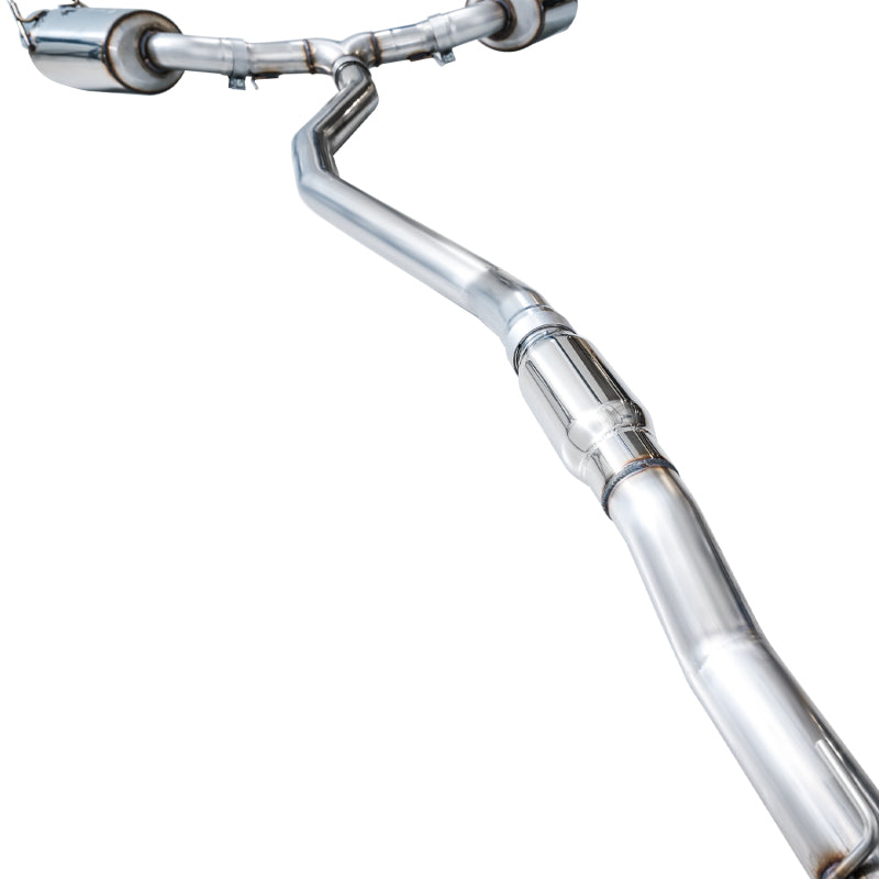 AWE Tuning 22+ Honda Civic Si/Acura Integra Touring Edition Catback Exhaust - Dual Chrome Silver Tip - 3015-32331