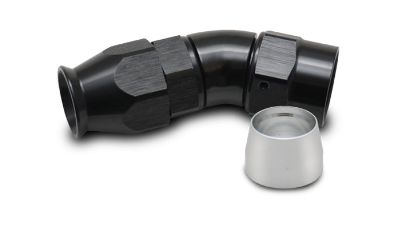 Vibrant -8AN 30 Degree Hose End Fitting for PTFE Lined Hose - 28308 by Vibrant - front view