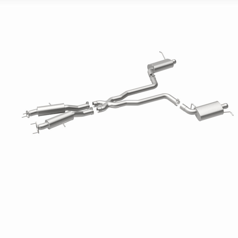 MagnaFlow 12 Jeep Grand Cherokee V8 6.4L Dual Split Rear Exit Stainless Cat Back Performance Exhaust - 15064