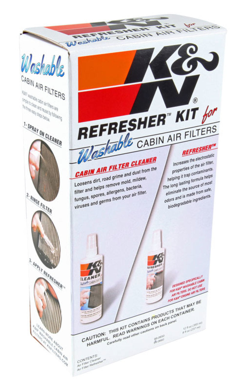 K&N Cabin Filter Cleaning Kit - 99-6000