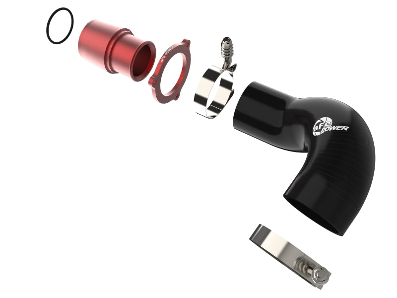 aFe 15-19 VW GTI Turbocharger Inlet Pipe - Red - 46-20417-R