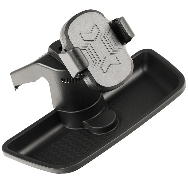 Rugged Ridge Dash Multi-Mount Charging Phone Kit 11-18 JK - 13551.34 for 2007-2018 Jeep Wrangler - angle view