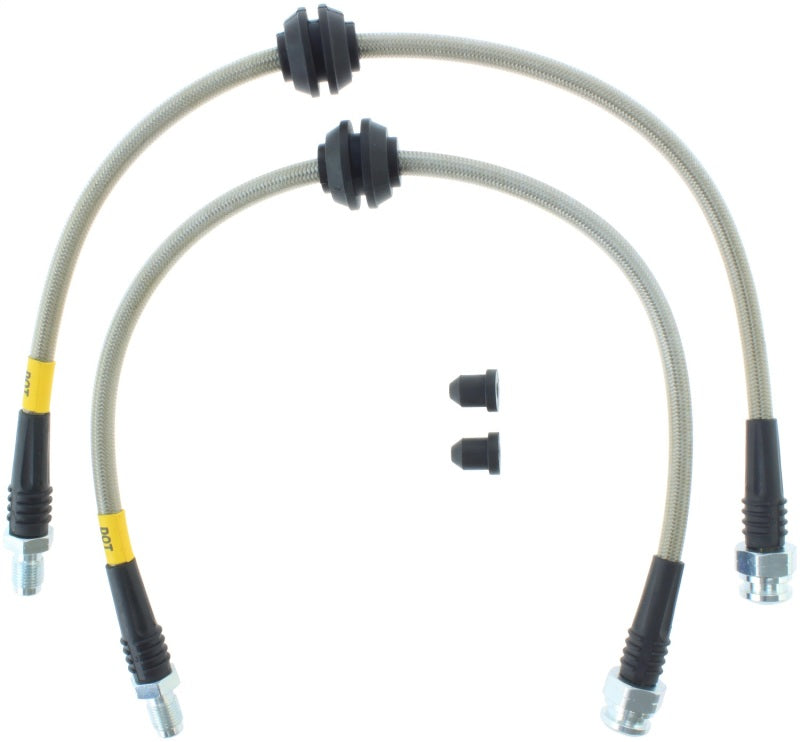 StopTech 13-18 Ford Focus ST Stainless Steel Rear Brake Lines - 950.61513