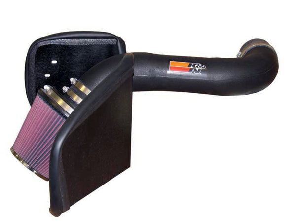 K&N 05-06 Dodge Dakota V8-4.7L Performance Intake Kit - 57-1546 for 2005-2010 Dodge Dakota - front view