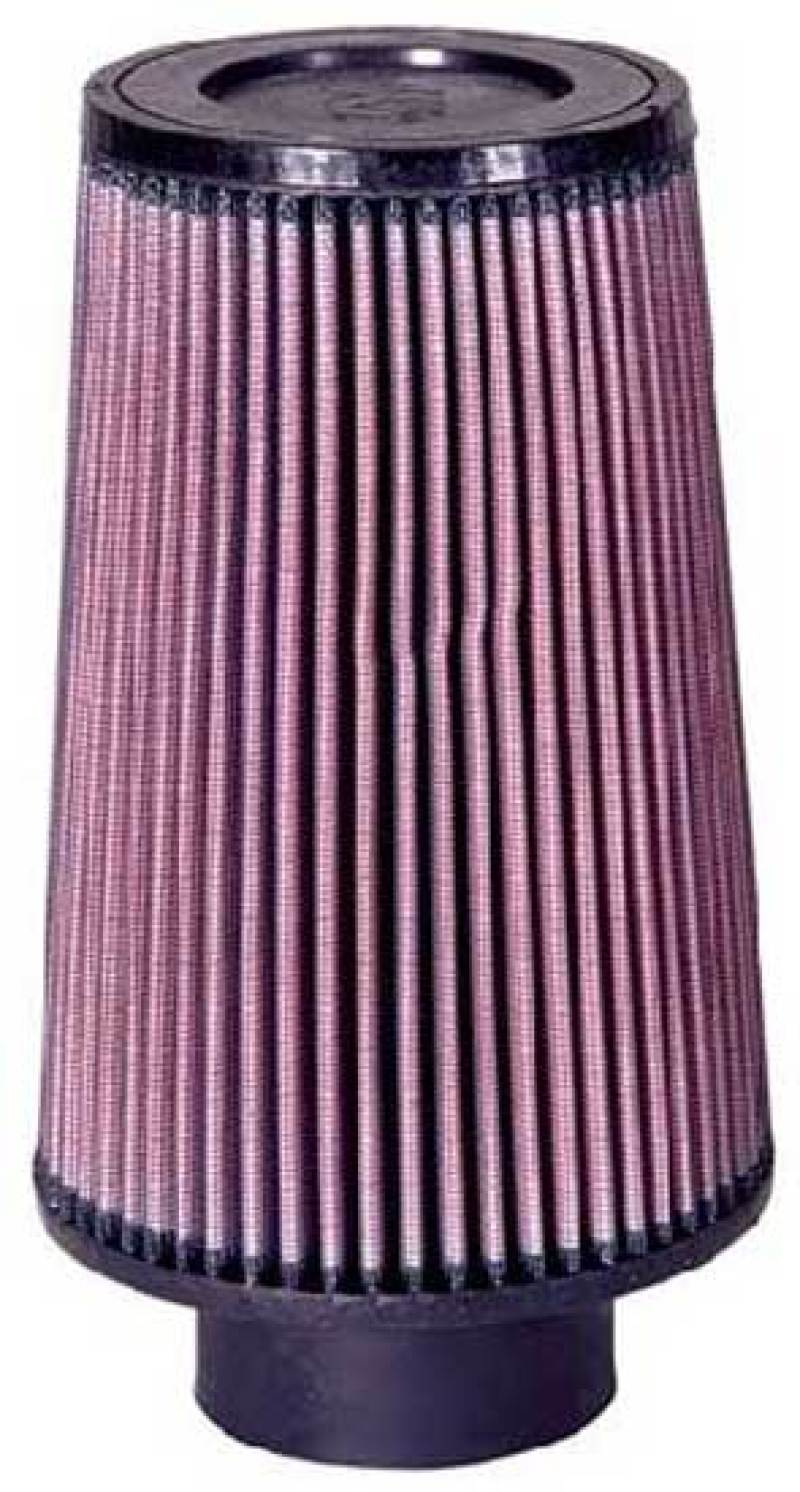 K&N Filter Universal Rubber Filter 3.25  Flange 5.5 Base 4.6875 Top 8 Height - RU-5122 for 2004-2011 Ford Crown Victoria - fr