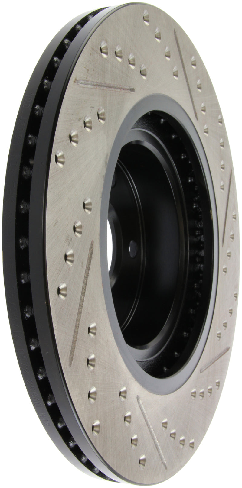 StopTech Slotted &amp; Drilled Sport Brake Rotor - 127.47021R