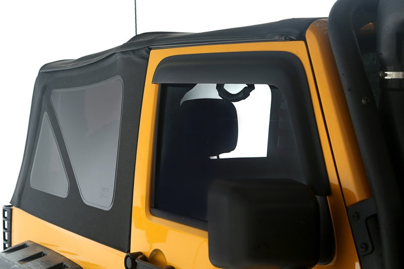 Rugged Ridge Sailcloth Soft Top Black Diamond 10-18 2-Door JK - 13737.01