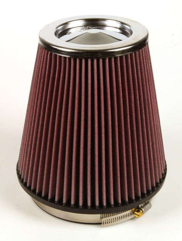 K&N Round Tapered Universal Air Filter 6 inch Flange 7 1/2 inch Base 5 inch Top 7 1/2 inch Height - RF-1041 for 1999-2018 Che