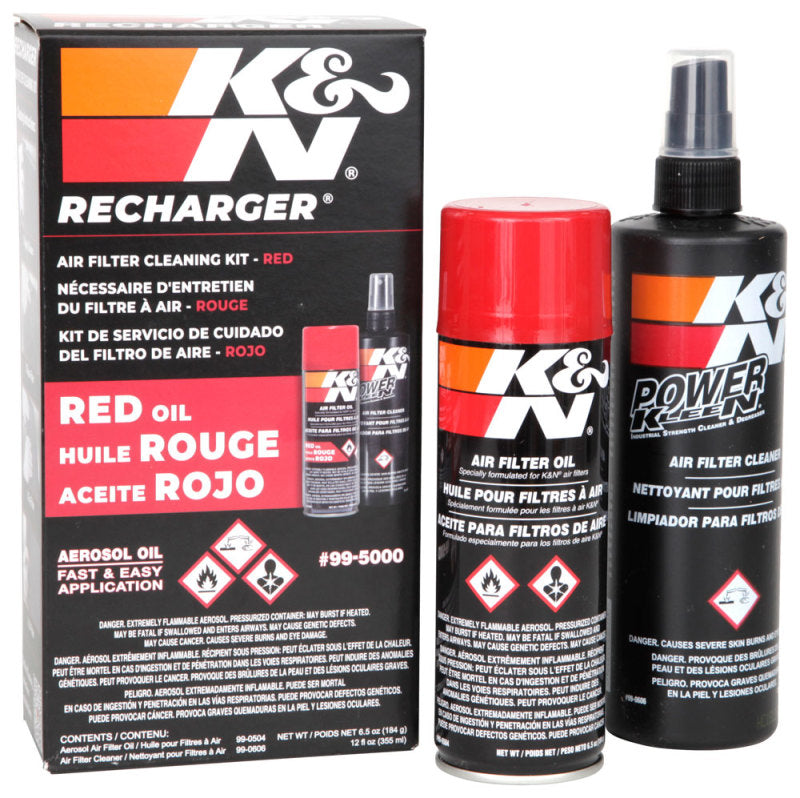 K&amp;N Aerosol Oil Recharger Service Kit - 99-5000