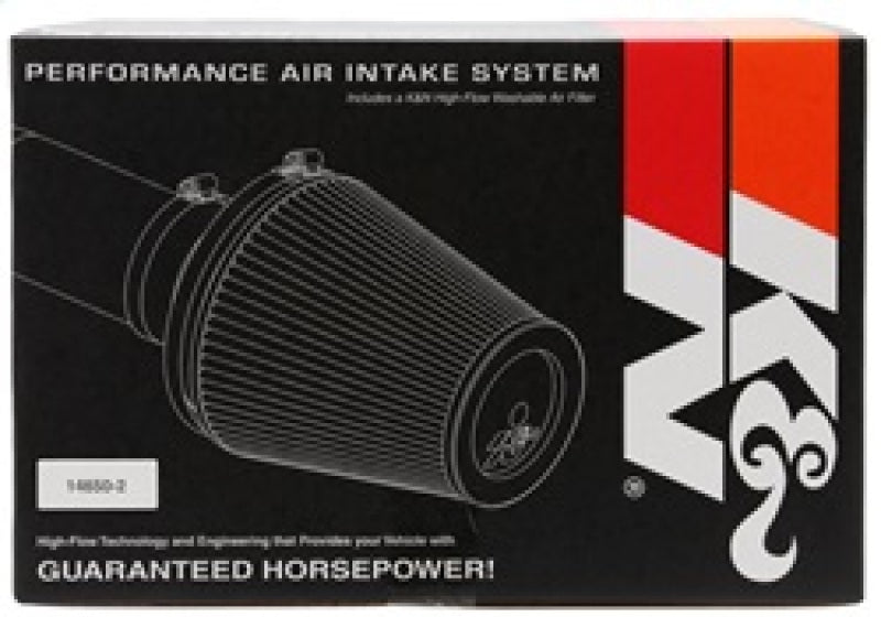 K&N 04 Chevy Colorado / GMC Canyon L5-3.5L Performance Intake Kit - 57-3043 for 2004-2006 Chevrolet Colorado - alternate view