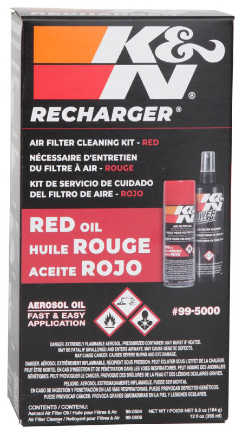 K&amp;N Aerosol Oil Recharger Service Kit - 99-5000