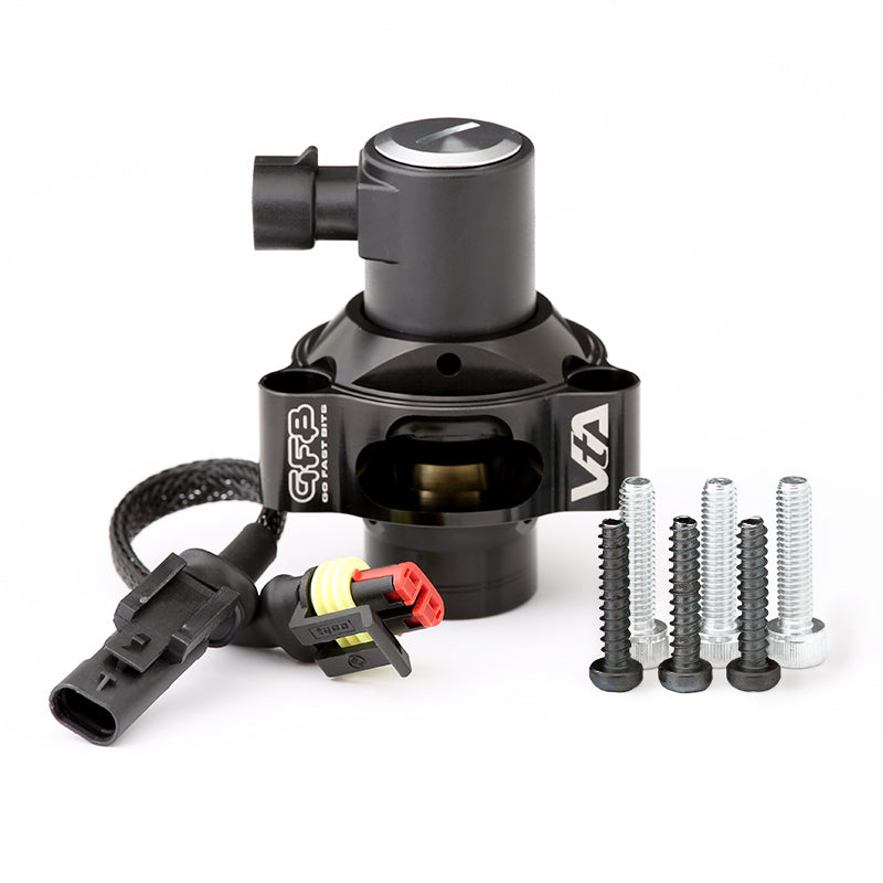 GFB VTA Blow Off Valve 2022+ VW Golf R Mk8 / 2016+ Audi S4 B9 w/Continental Diverter - T9480 for 2018-2023 Audi S5 - detail v