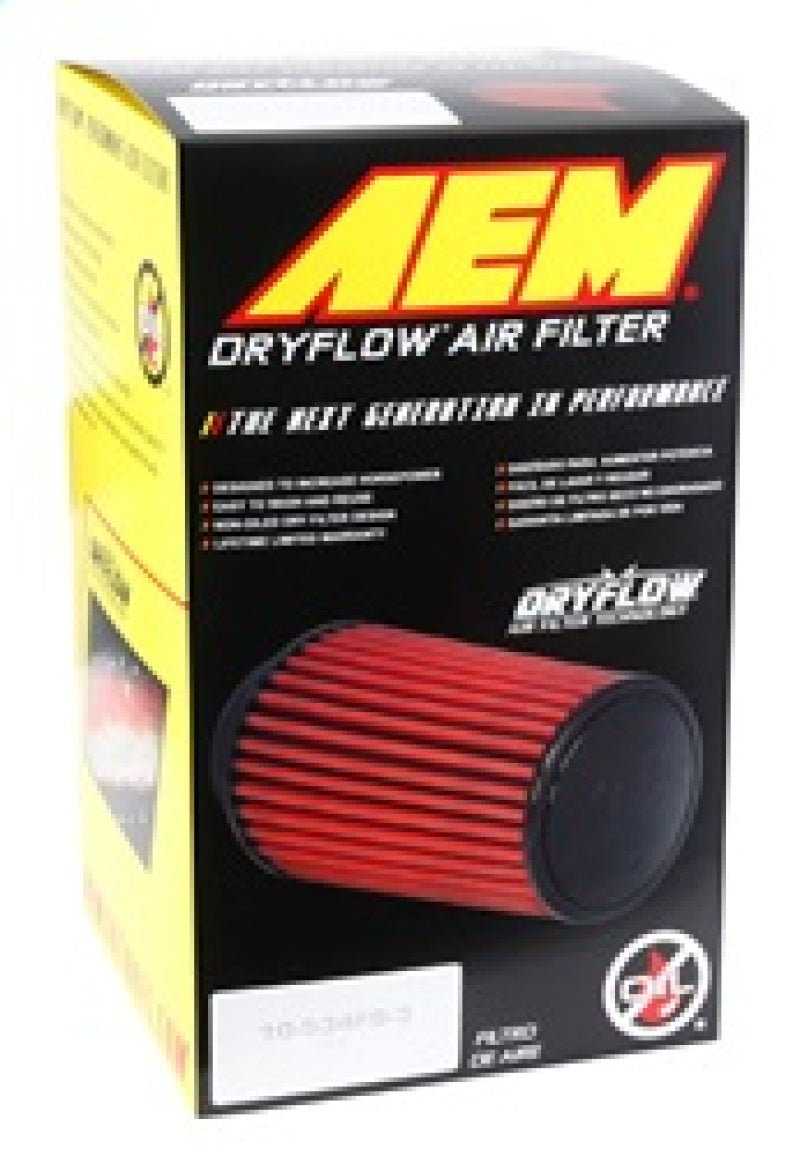 AEM 3.5 inch x 7 inch x 1 inch Dryflow Element Filter Replacement - 21-2147DK