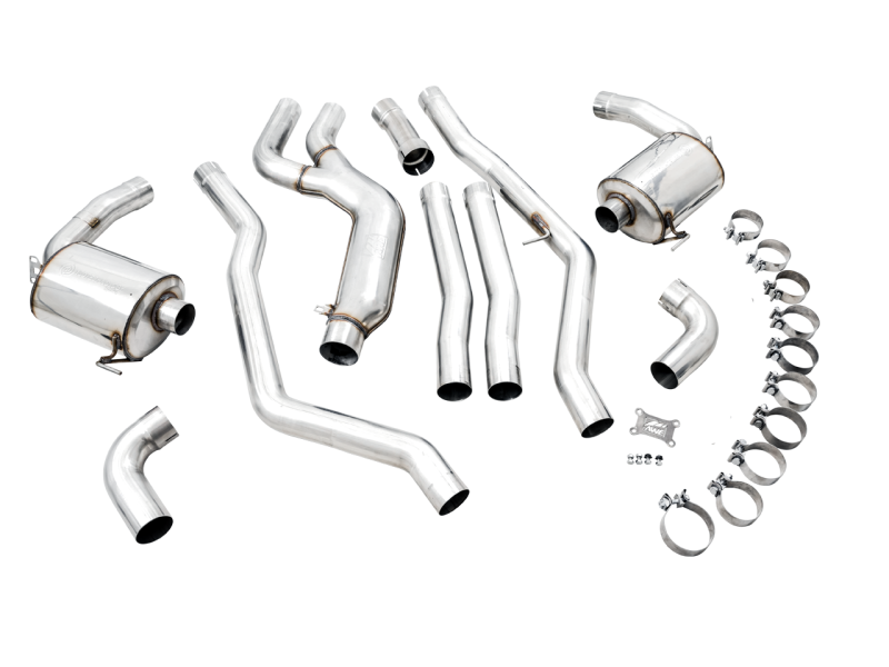 AWE Tuning 2019+ BMW M340i (G20) Non-Resonated Touring Edition Exhaust (Use OE Tips) - 3015-11058