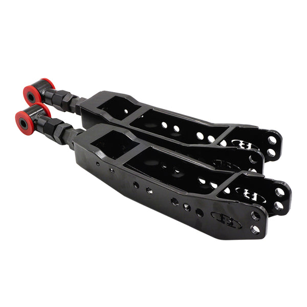 BLOX Racing Rear Lower Control Arms - Black (2013+ Subaru BRZ/Toyota 86 / 2008+ Subaru WRX/STI) - BXSS-50010-BK for 2013-2020