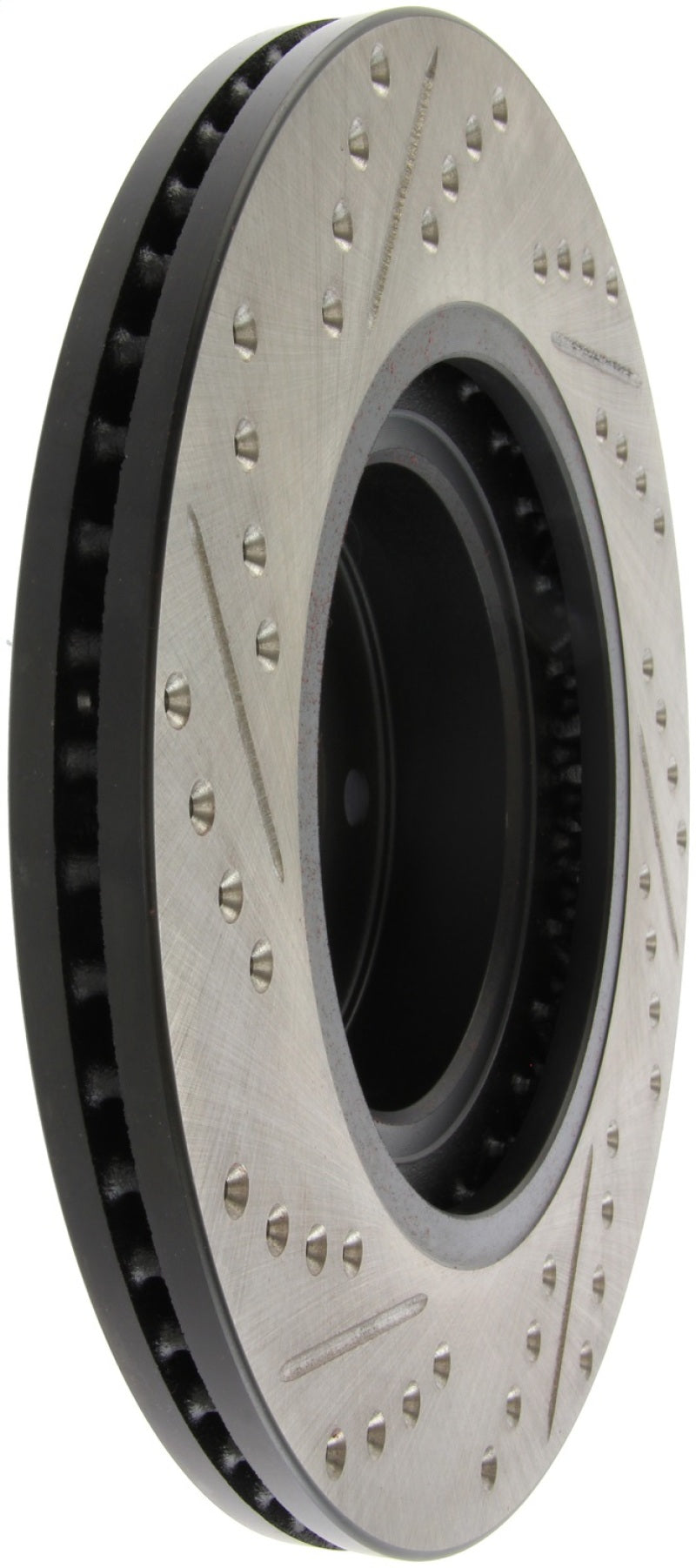 StopTech Slotted &amp; Drilled Sport Brake Rotor - 127.47021L