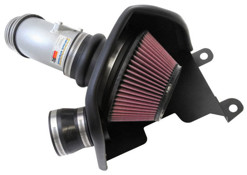 K&amp;N 12 Honda Civic Si 2.4L L4 Silver Typhoon Intake - 69-1019TS