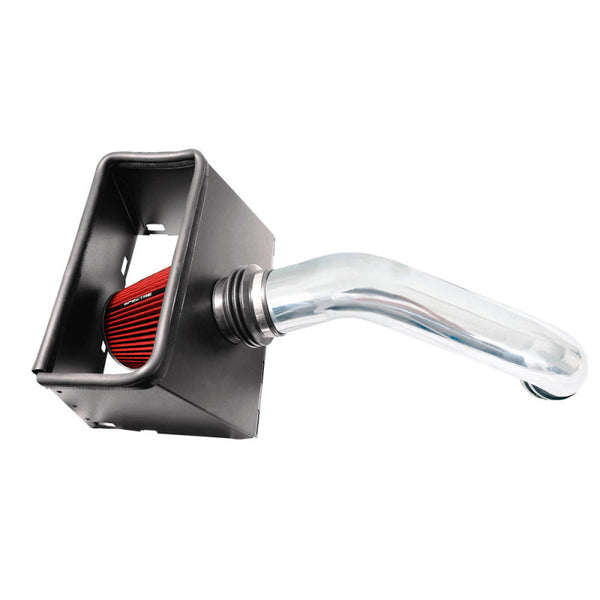 Spectre 09-18 Dodge RAM 1500/2500 V8-5.7L F/I Air Intake Kit - Polished w/Red Filter - 9934 for 2019-2024 Ram 1500 Classic - 
