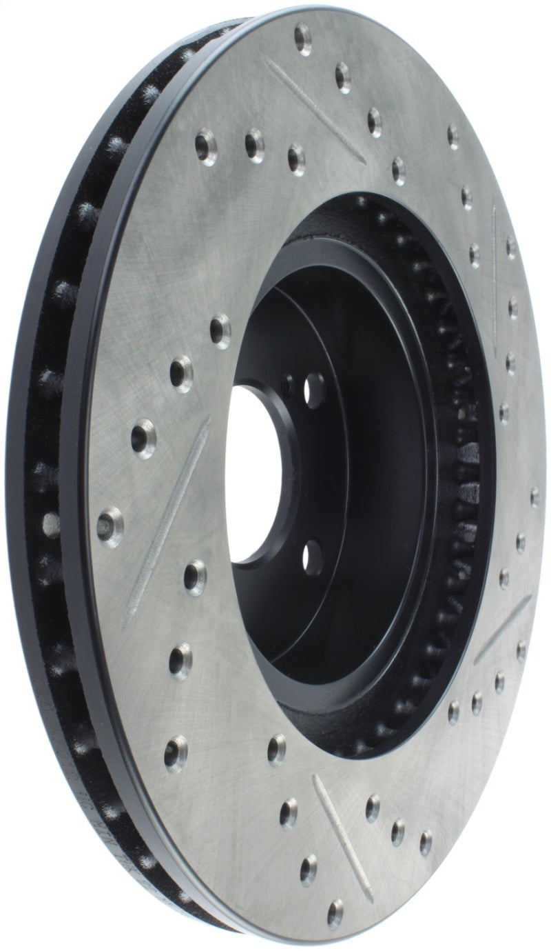 StopTech Slotted &amp; Drilled Sport Brake Rotor - 127.47012R