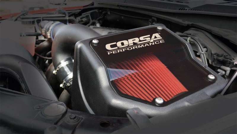 Corsa Air Intake DryTech 3D Closed Box 2017-2020 Ford F-150 EcoBoost 3.5L - 49835D
