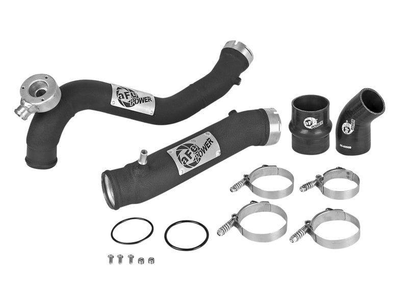 aFe BladeRunner 3in Alum Hot and Cold Intercooler Tube Kit 2019 Ford Ranger 2.3L (t) - 46-20384-B