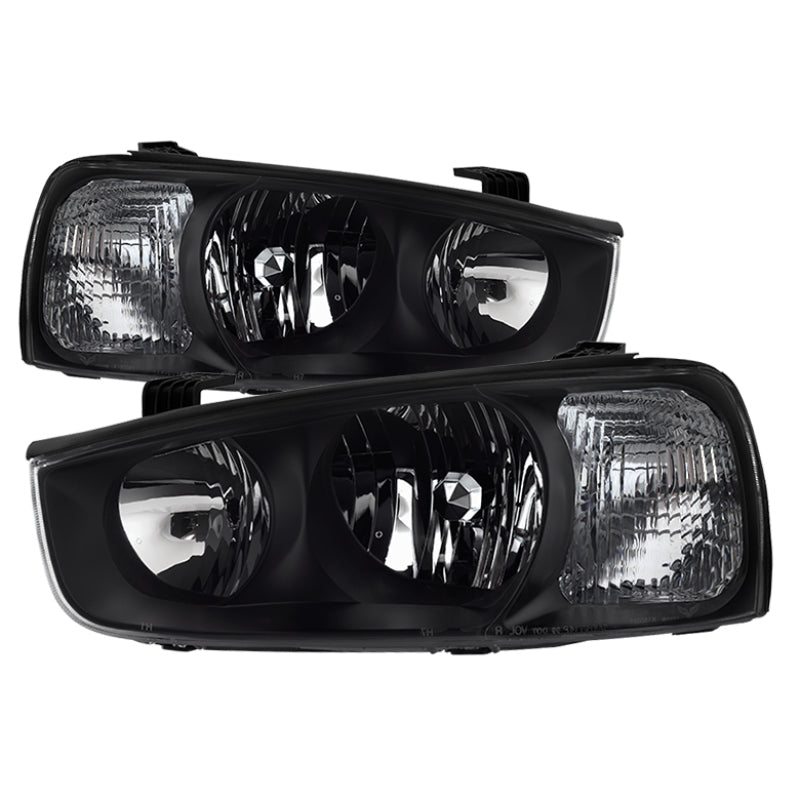 xTune Hyundai Elantra 01-03 Crystal Headlights - OEM HD-JH-HYEL01-OEM - 9035425