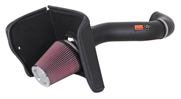 K&N 07-08 Toyota Tundra V8-4.7L Aircharger Performance Intake - 63-9032-1 for 2007-2009 Toyota Tundra - front view
