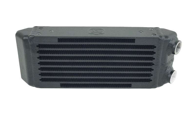 CSF Universal Dual-Pass Oil Cooler - M22 x 1.5 - 13in L x 4.75in H x 2.16in W - 8119