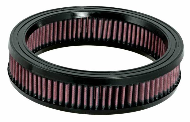 K&N Replacement Air Filter AMC-JEEP,DODGE TRUCKS, 1961-90 - E-1080 for 1974-1986 Jeep Cherokee - front view