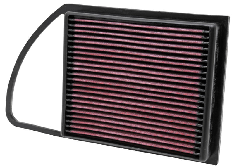K&N Replacement Air FIlter 09-12 Peugeot / 09-12 Citroen - 33-2975 by K&N Engineering - front view