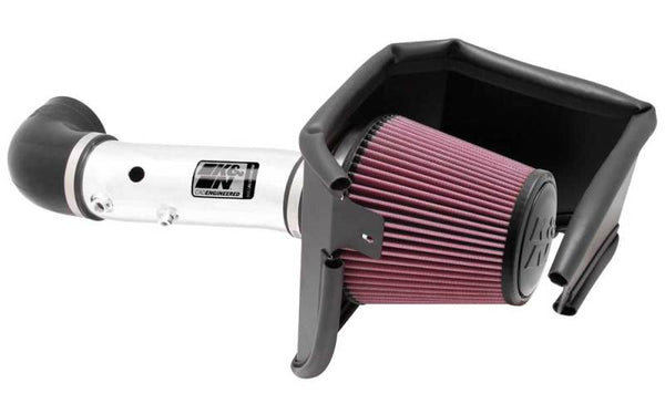 K&N 05-08 Magnum/06-13 Charger/08-13 Challenger / 05-13 Chrysler 300C V8 5.7L Typhoon C/A Intake - 69-2526TP for 2006-2023 Do