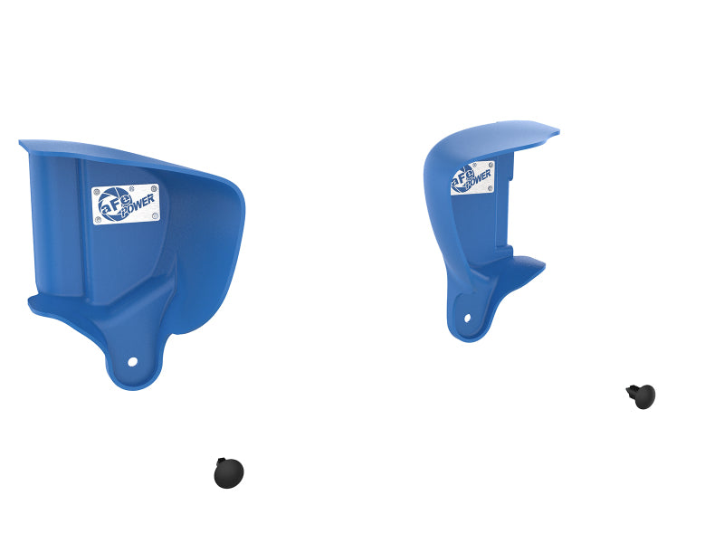 aFe Magnum FORCE Dynamic Air Scoop 15-18 BMW M3/15-20 M4 - Blue - 54-13032SL