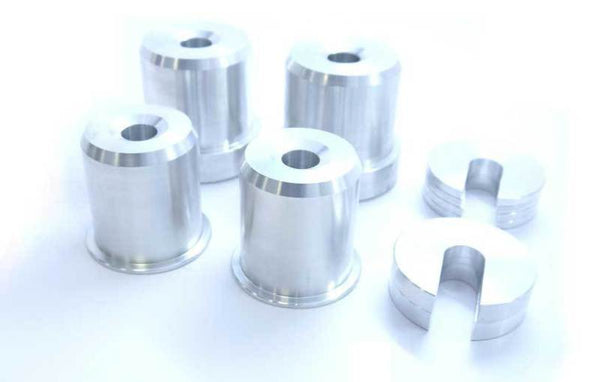 SPL Parts 03-08 Nissan 350Z Solid Subframe Bushings - SPL SSB Z33 for 2003-2007 INFINITI G - front view