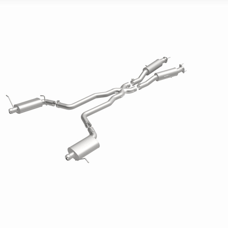 MagnaFlow 12 Jeep Grand Cherokee V8 6.4L Dual Split Rear Exit Stainless Cat Back Performance Exhaust - 15064