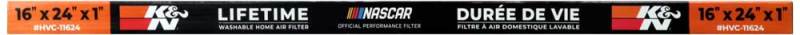 K&N HVAC Filter - 16 x 24 x 1 - HVC-11624