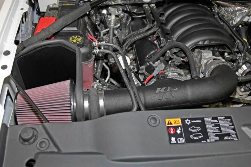 K&N 63 Series Aircharger Performance Intake Kit Chevy/GMC 14-15 Silverado/Sierra 1500 5.3L/6.2L V8 - 63-3082