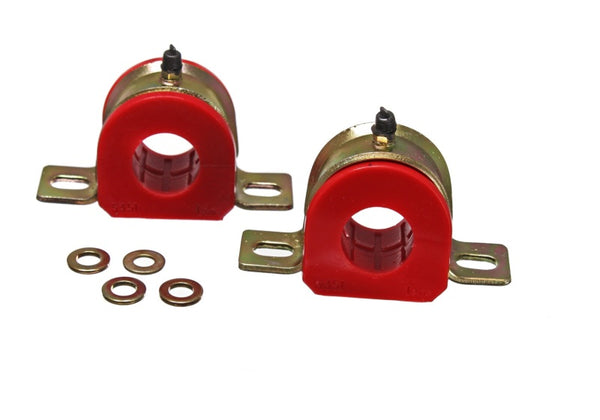 Energy Suspension 1-7/16in Swaybar Bushing Set - Red - 9.5175R by Energy Suspension - front view