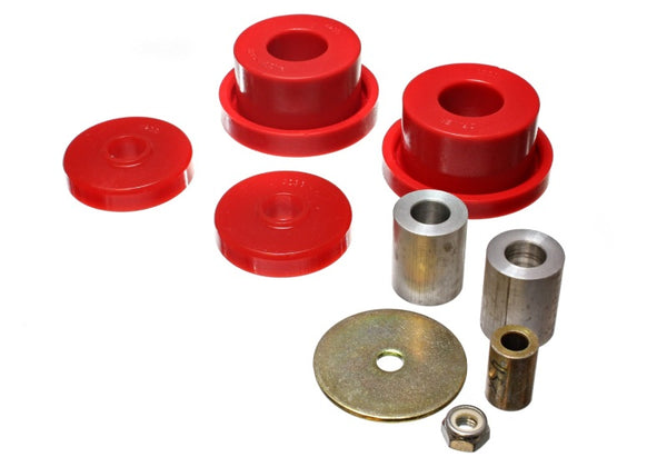 Energy Suspension 08-10 Chrysler Challenger/07-10 Charger RWD Red Rear Diff Mount Bushing Set - 5.1115R for 2006-2014 Dodge C