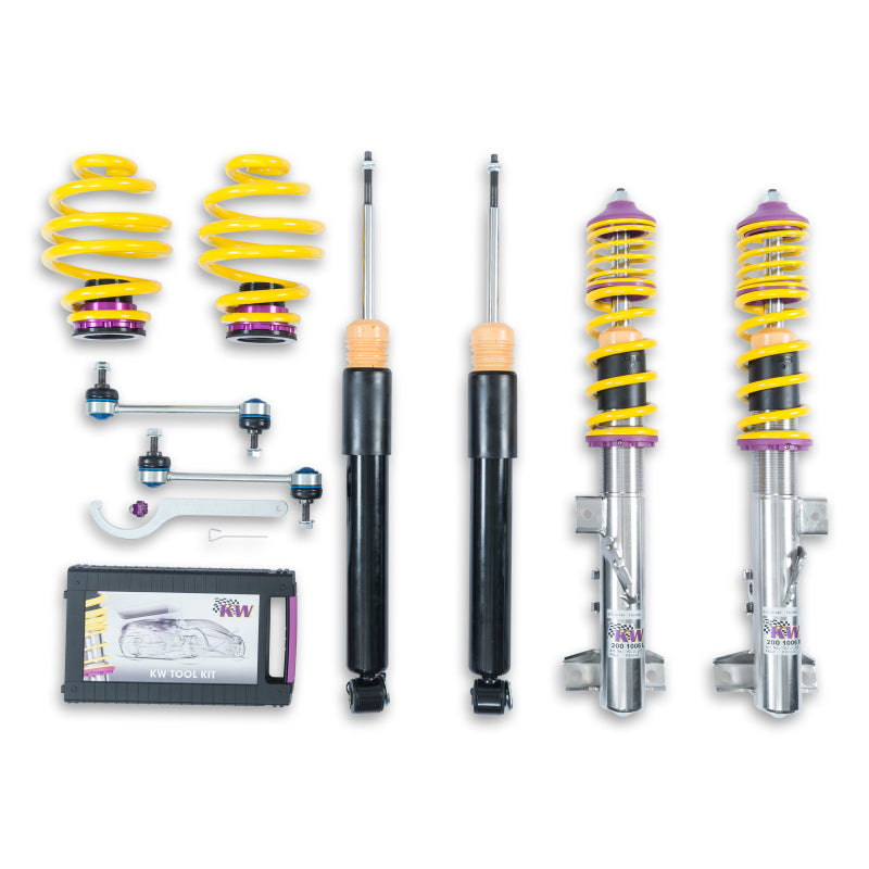 KW Coilover Kit V2 BMW M3 E36 (M3B M3/B) Coupe Convertible Sedan - 15220012 for 1992-1999 BMW 3 Series - front view
