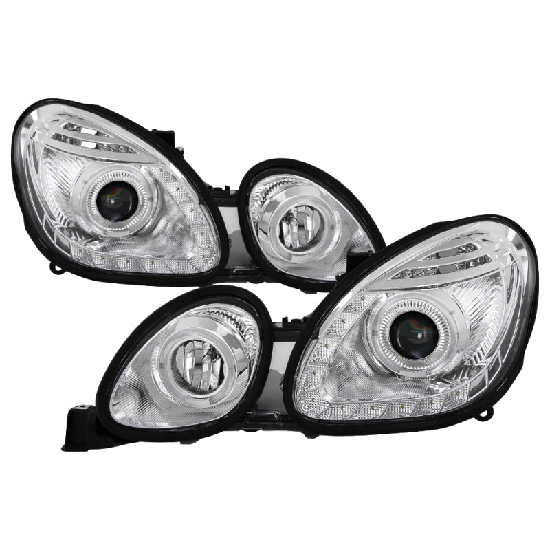 Xtune Lexus GS300/GS400/GS430 98-05 Halogen Only Halo Projector Headlights Chrome PRO-JH-LGS98-LED-C - 9027833