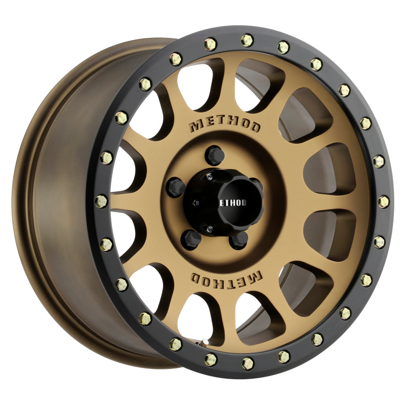 Method MR305 NV 17x8.5 0mm Offset 5x150 116.5mm CB Method Bronze/Black Street Loc Wheel - MR30578558900