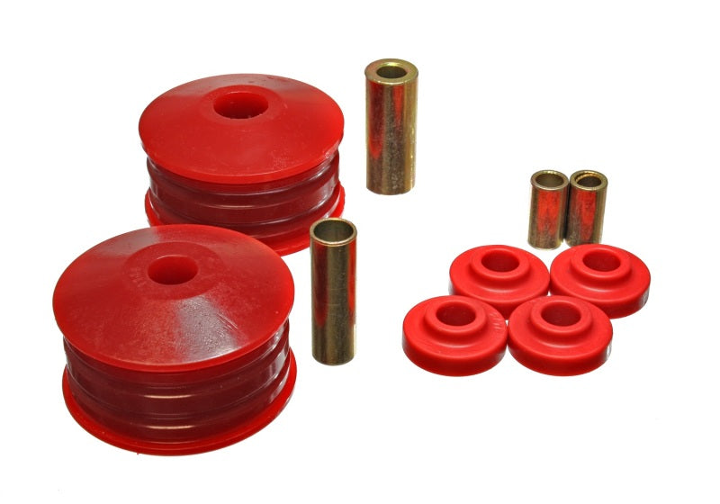 Energy Suspension 06-07 Mitsubishi Eclipse FWD Red Motor Mount Replacement Bushings for V6 (2 tourqu - 5.1113R for 2006-2007 