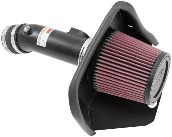 K&N 69 Series Typhoon Performance Intake Kit 13-14 Mazda 3 2.0L L4 - 69-6033TTK for 2013-2018 Mazda 3 - front view