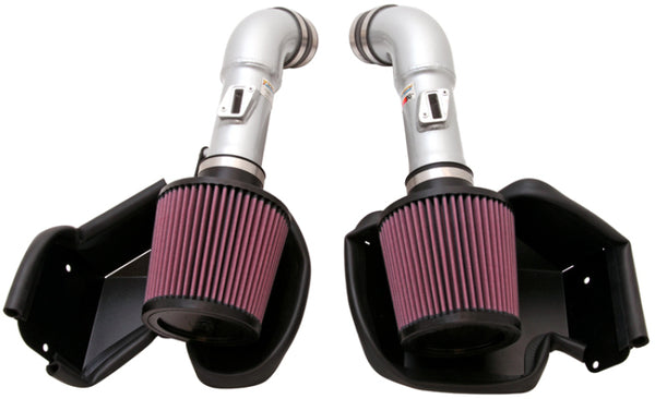 K&N 09-10+Nissan/Infiniti 370z/G37 V6-3.7L Typhoon Intake - 69-7078TS for 2008-2013 INFINITI G - front view