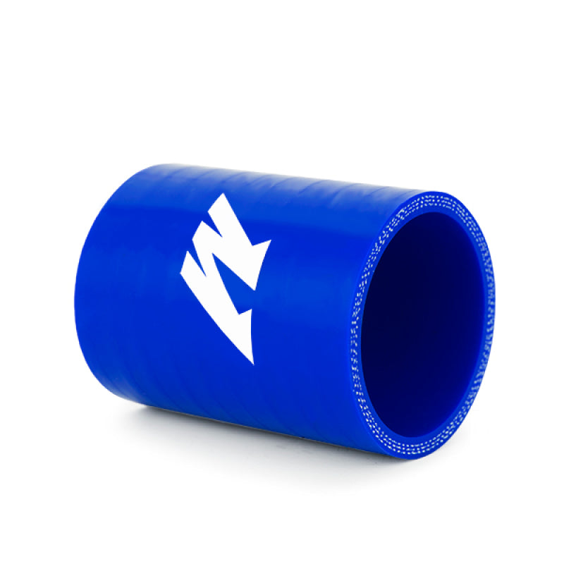 Mishimoto 2.0in Straight Coupler - Blue - MMCP-2SBL by Mishimoto - detail view